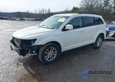 2017 Dodge Journey Sxt Awd из США, поврежденный, VIN 3C4PDDBG0HT535218